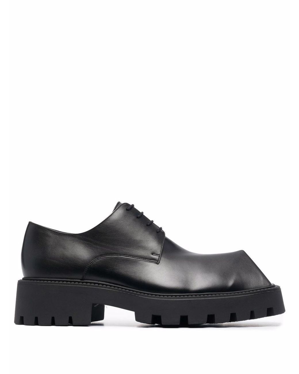 Balenciaga Rhino Derby Shoes in Black for Men | Lyst