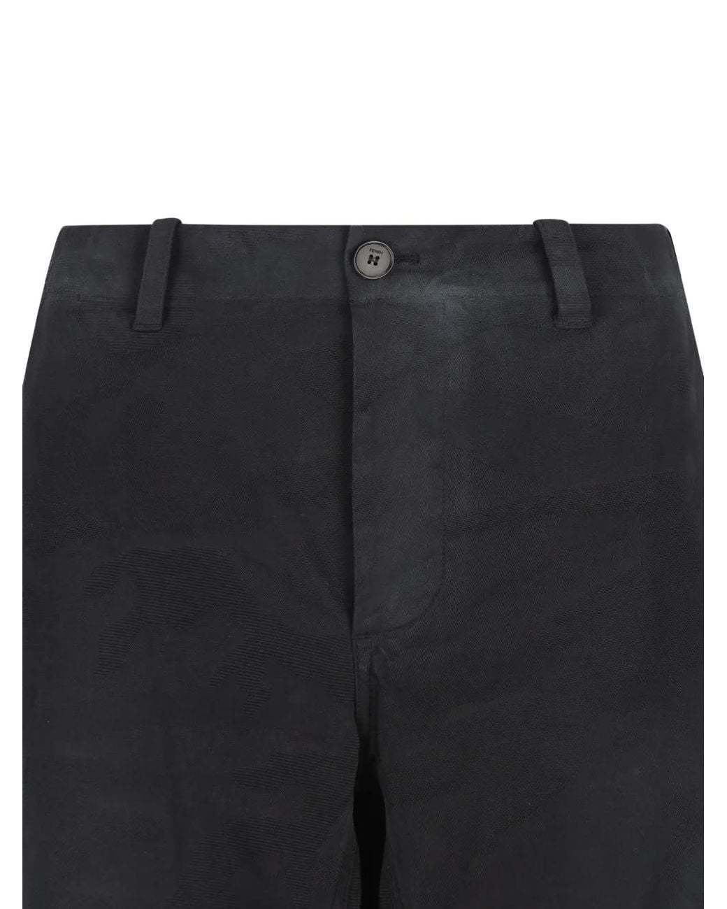 Fendi Cargo Broek in het Black