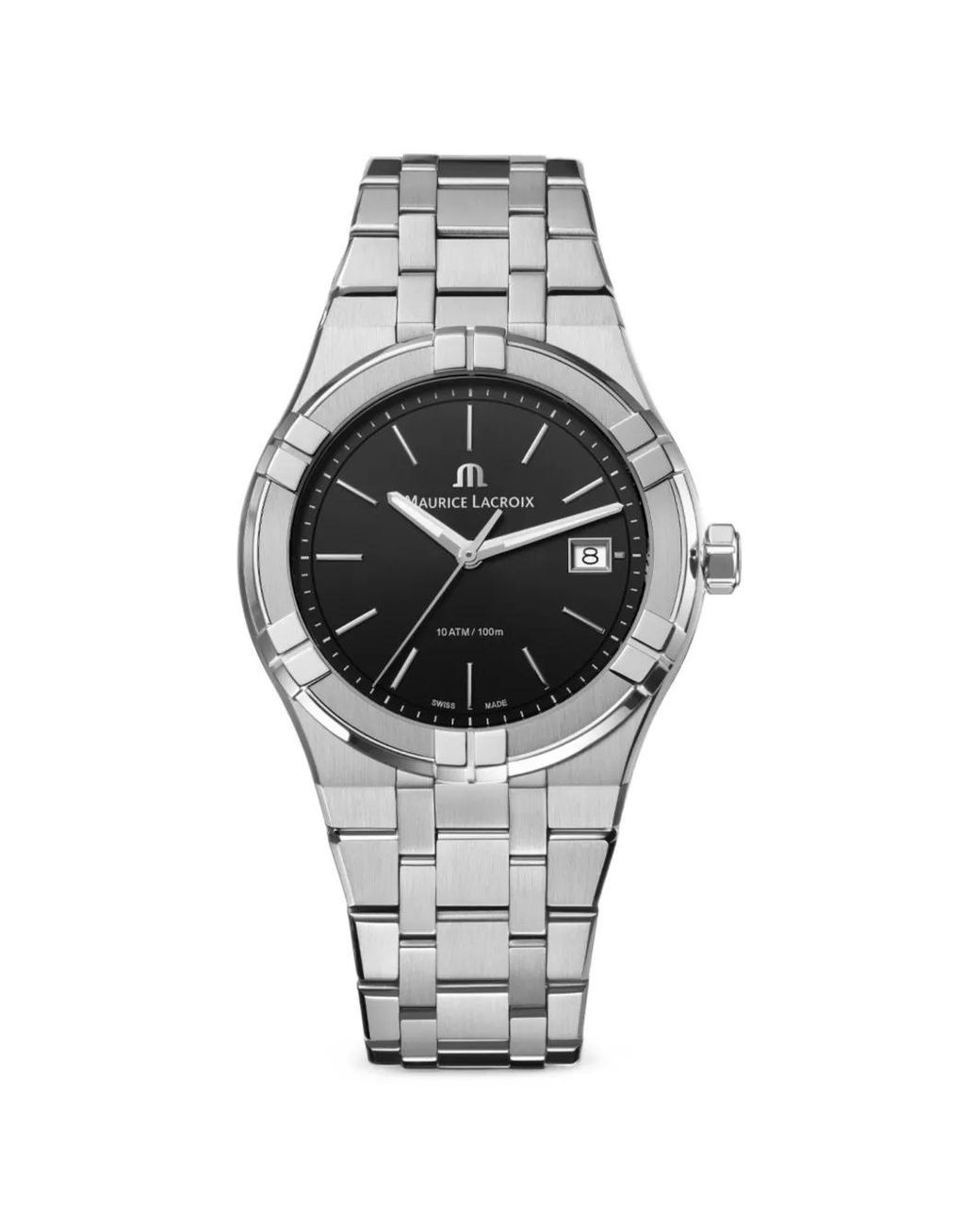 Maurice Lacroix Gray Aikon 40Mm Watch for men