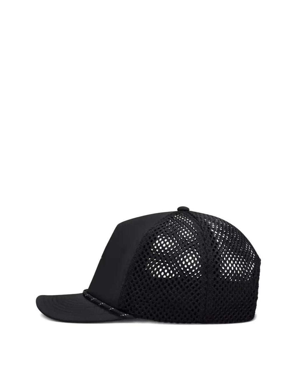 Nike Black Curved-Peak Baseball Cap