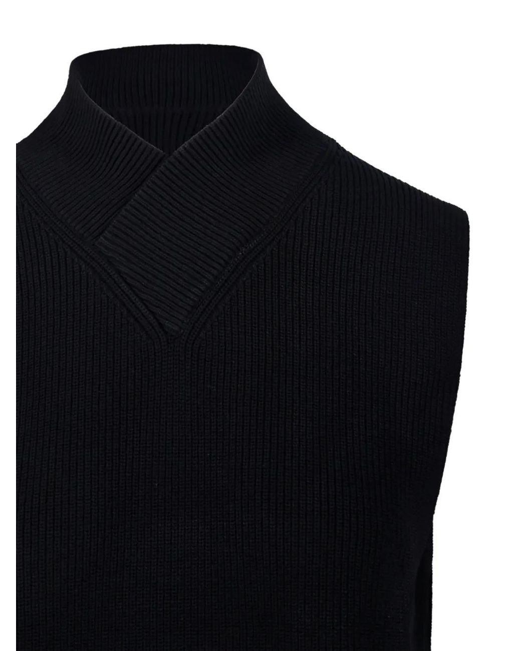 Studio Nicholson Black Ceres Vest