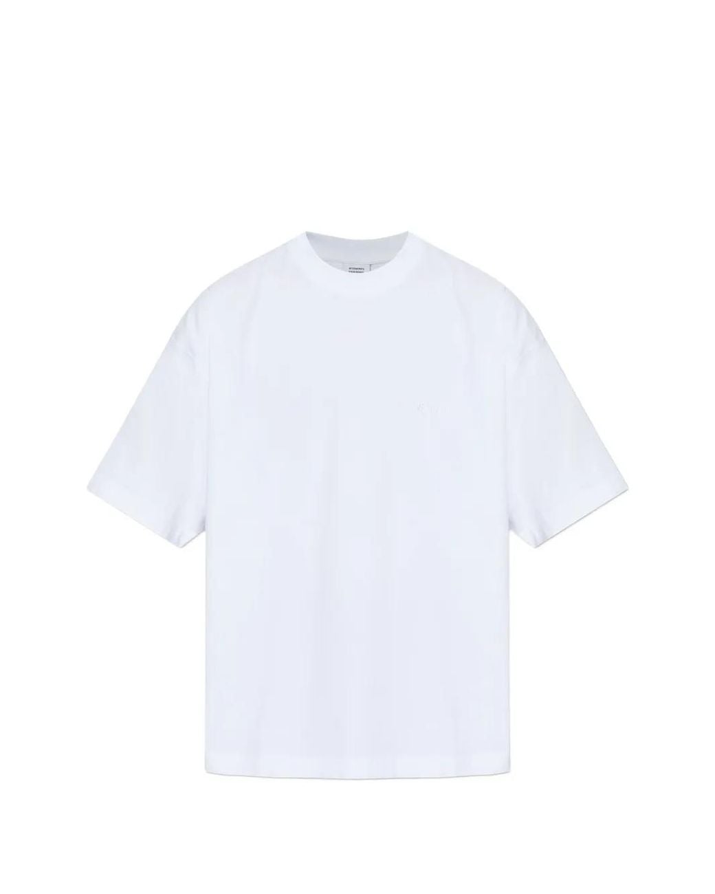 Vetements White Iconic Logo T-Shirt for men