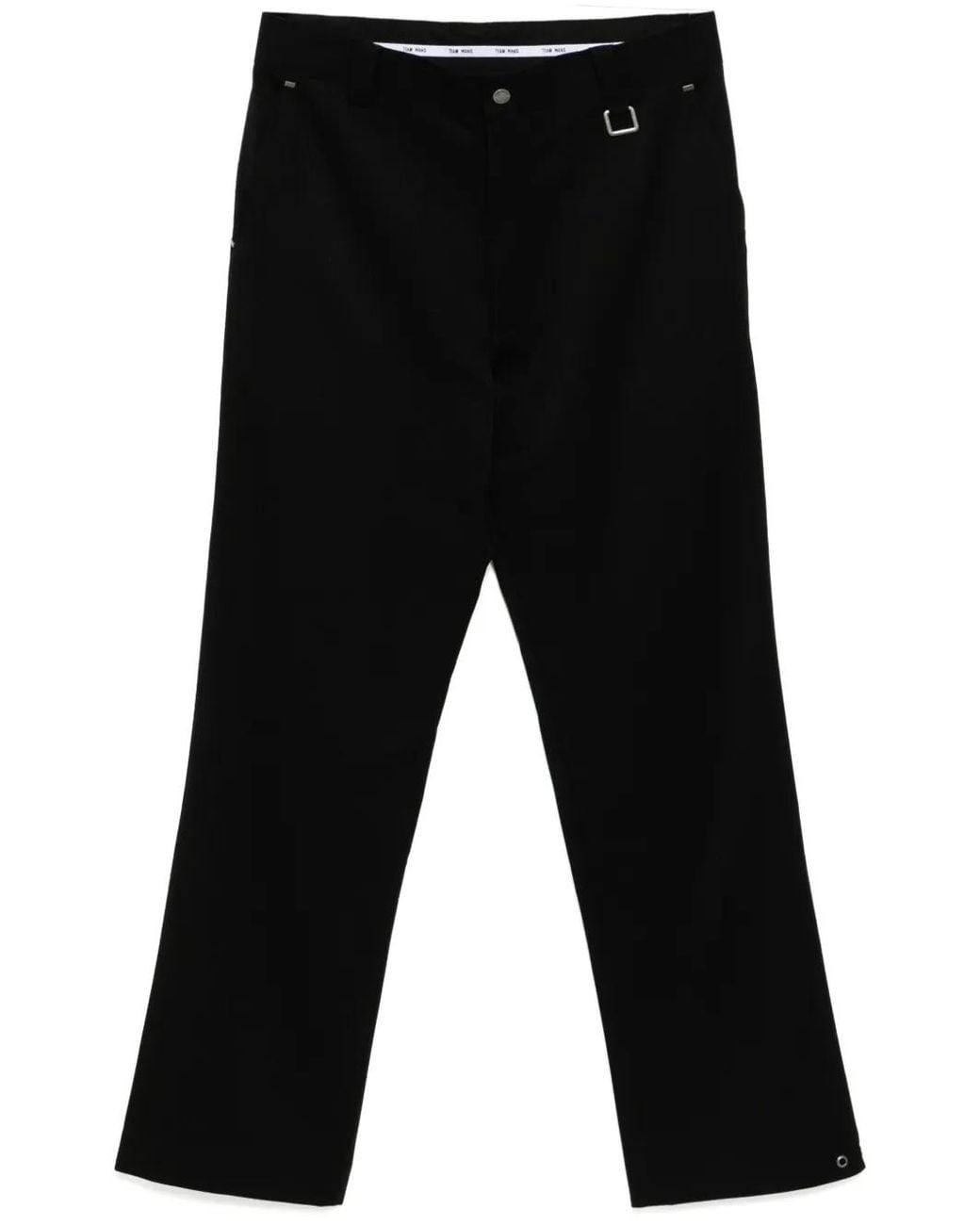 TEAM WANG design Black Chices Trousers
