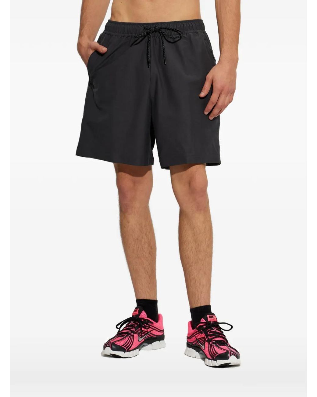 Nike Black Tech Dri-Fit Shori-Knit Shorts for men