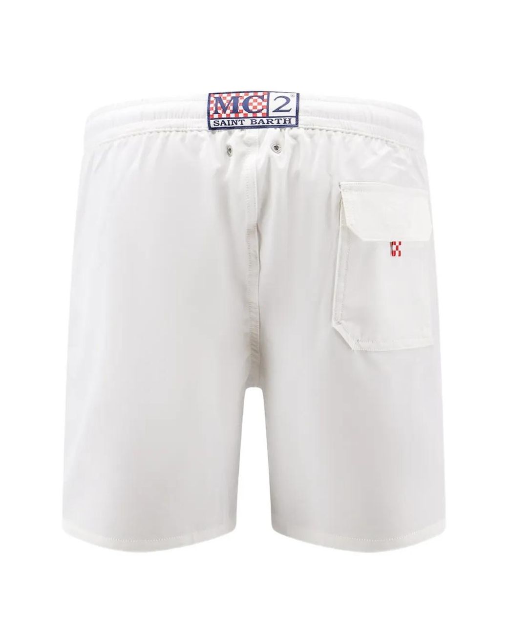 Mc2 Saint Barth Blue Classic Stretch Comfort Swim Shorts for men
