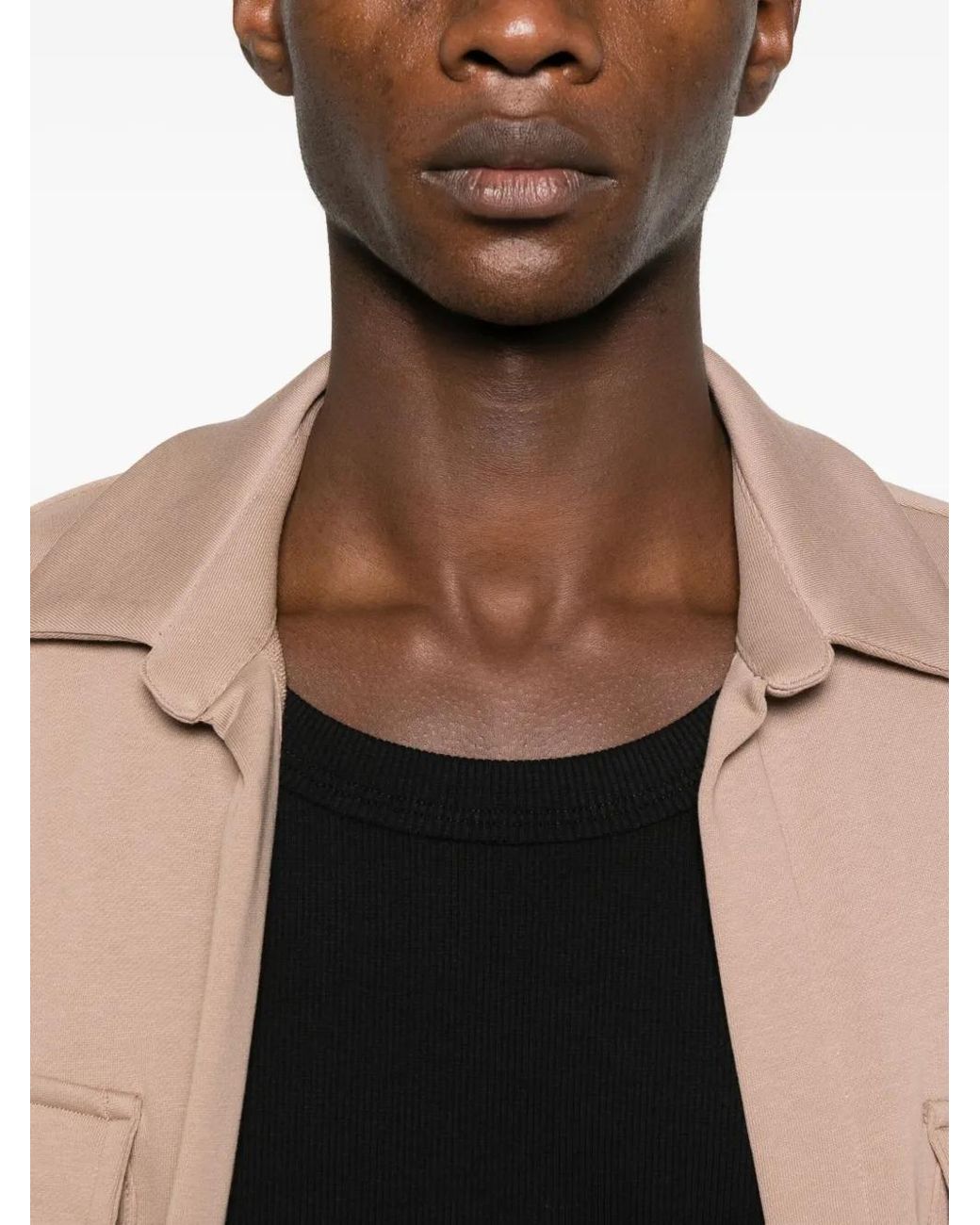 Débardeur Côtelé Notrainproof pour homme en coloris Black