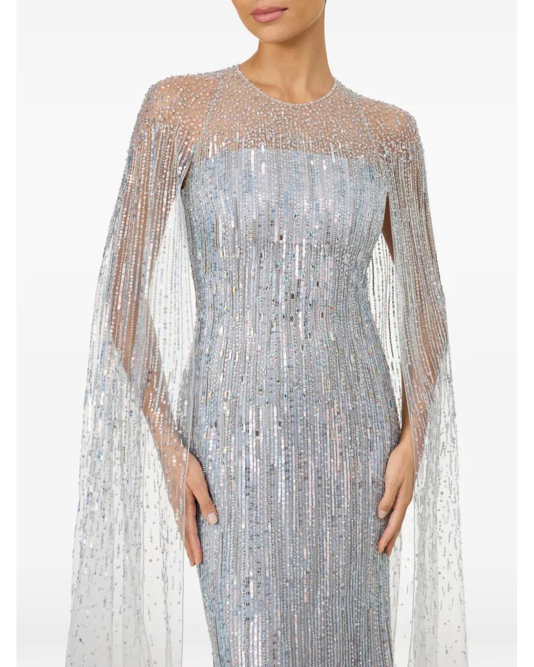 Jenny Packham White Cosmic Dust Dress