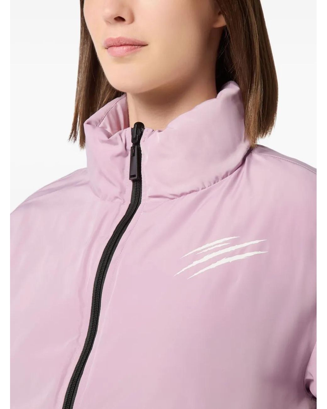 Philipp Plein Pink Puffer Termo Jacket