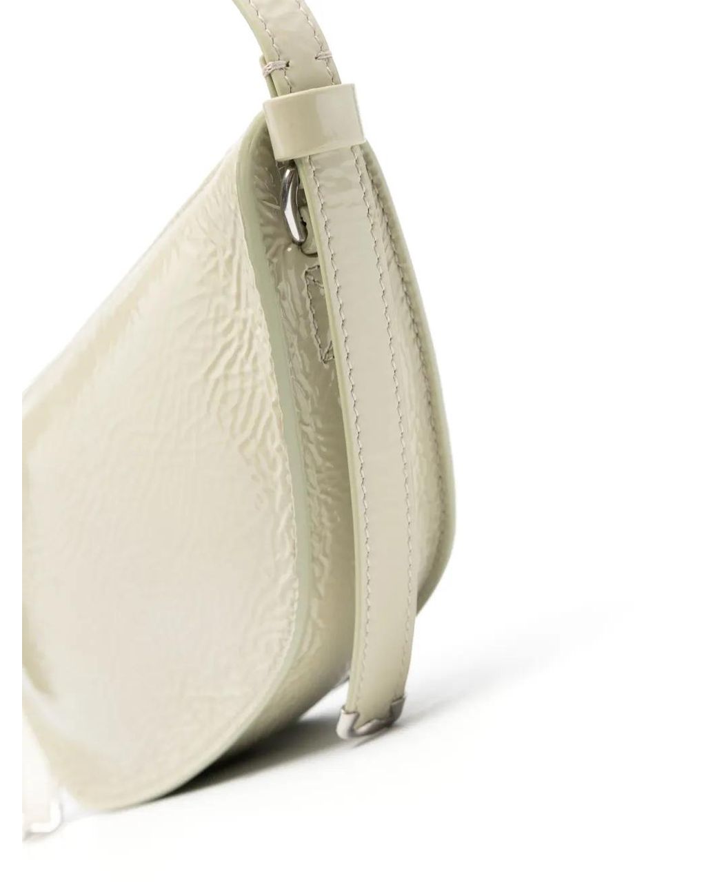 Burberry Natural Small Shield Leather Shoulder Bag