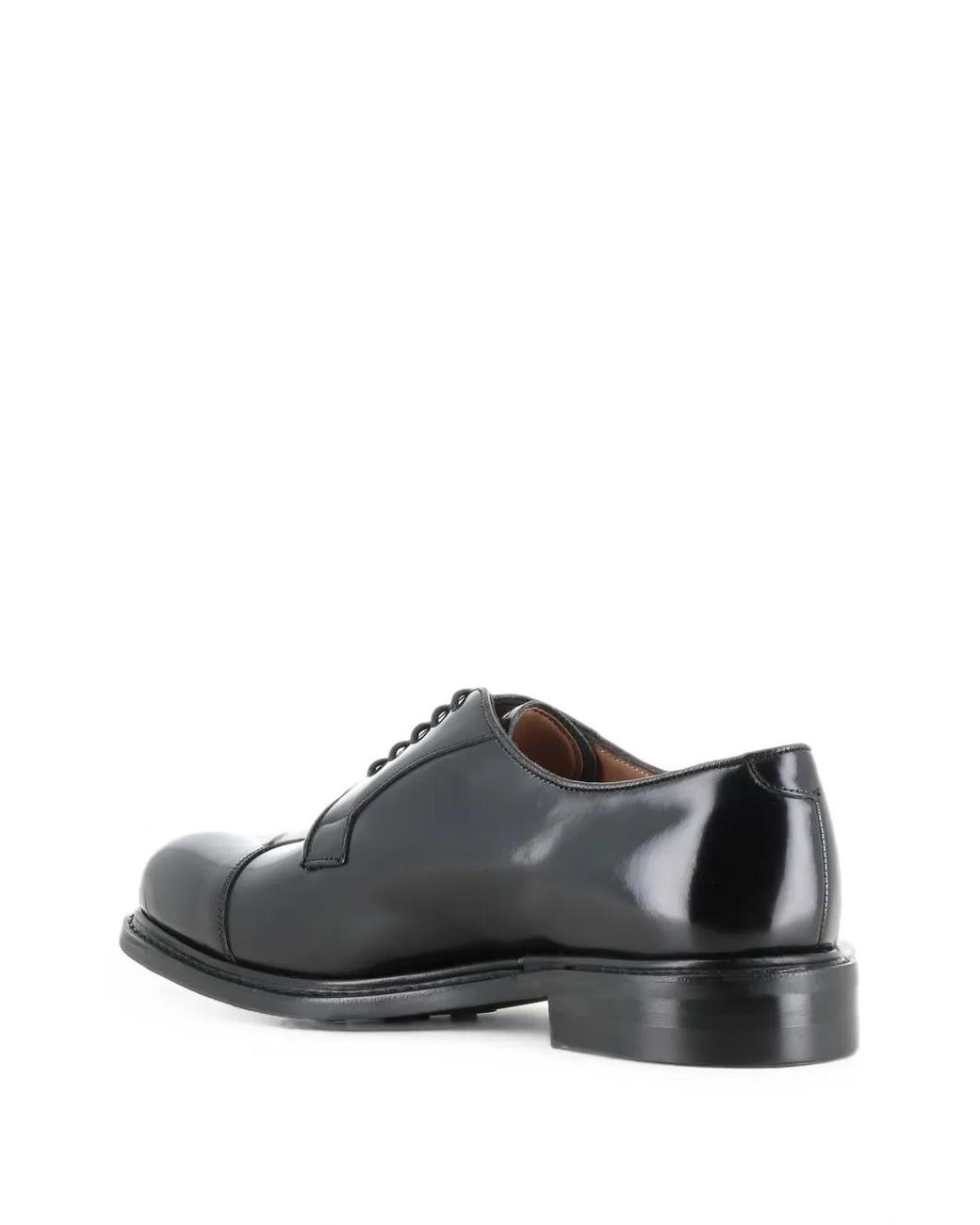 Cheaney White Epson Ii Cap-Toe Polished-Finish Derby Shoes for men