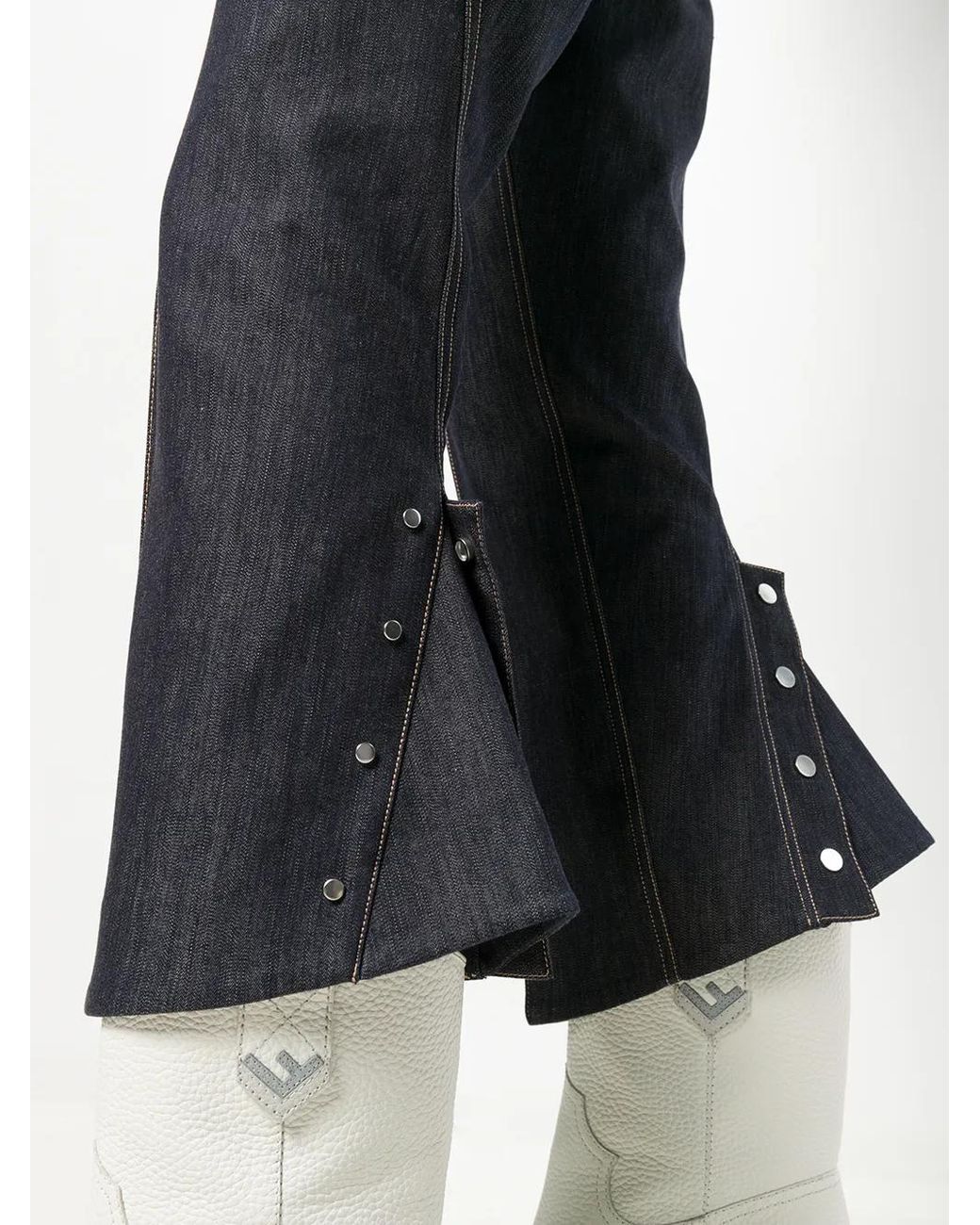 ROKH Gray Cropped Trousers
