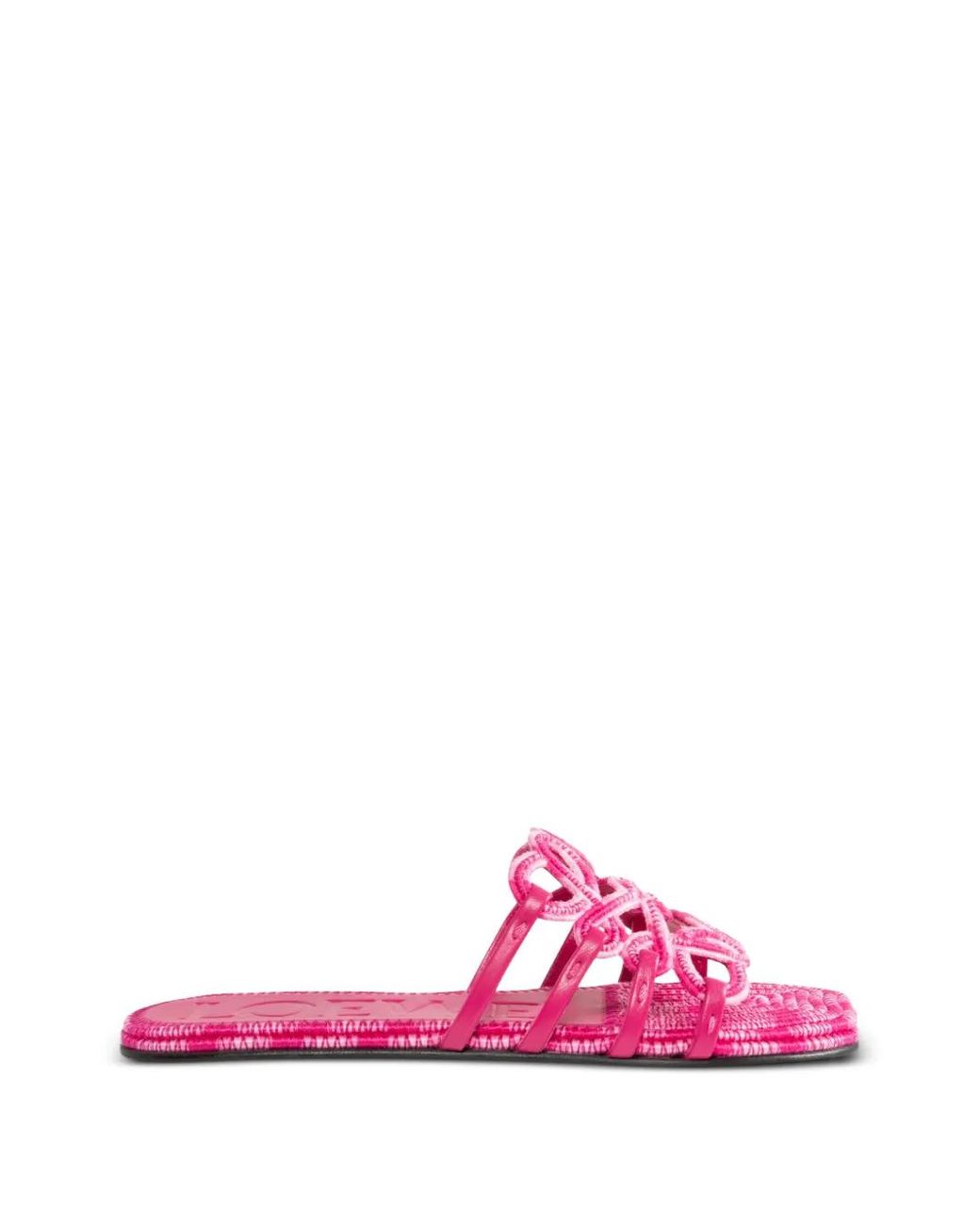 Loewe Pink Petal Anagram Slides