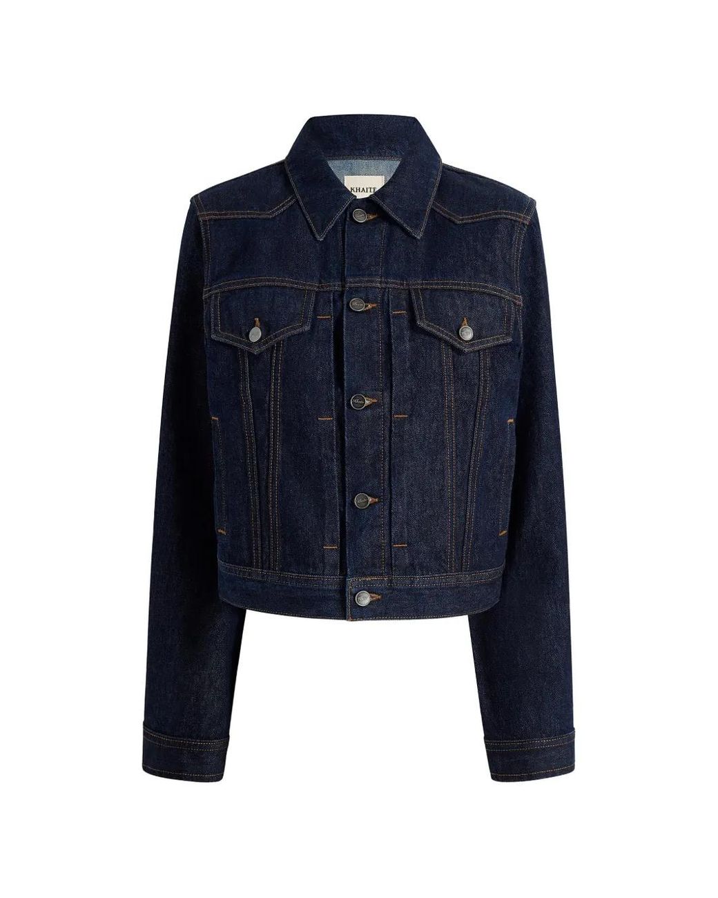 Khaite Black Augustine Denim Jacket