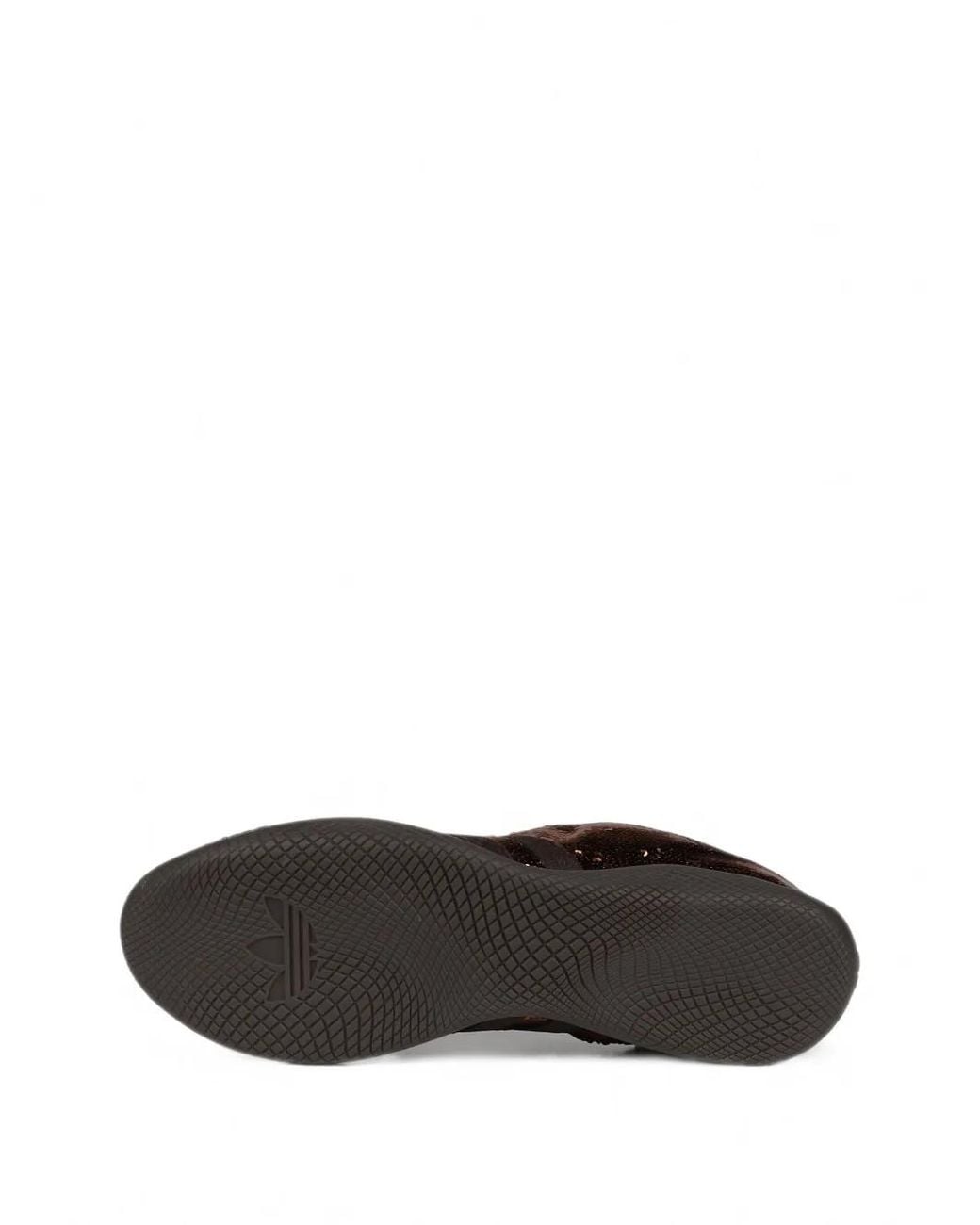 Adidas Black X Wales Boner Karintha Sequin-Embellished Sneakers for men