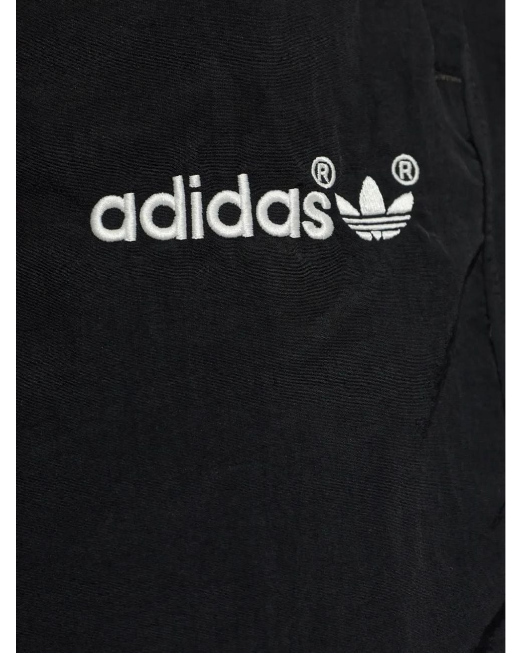 Adidas Black Adisignature Vista Wind Track Pants