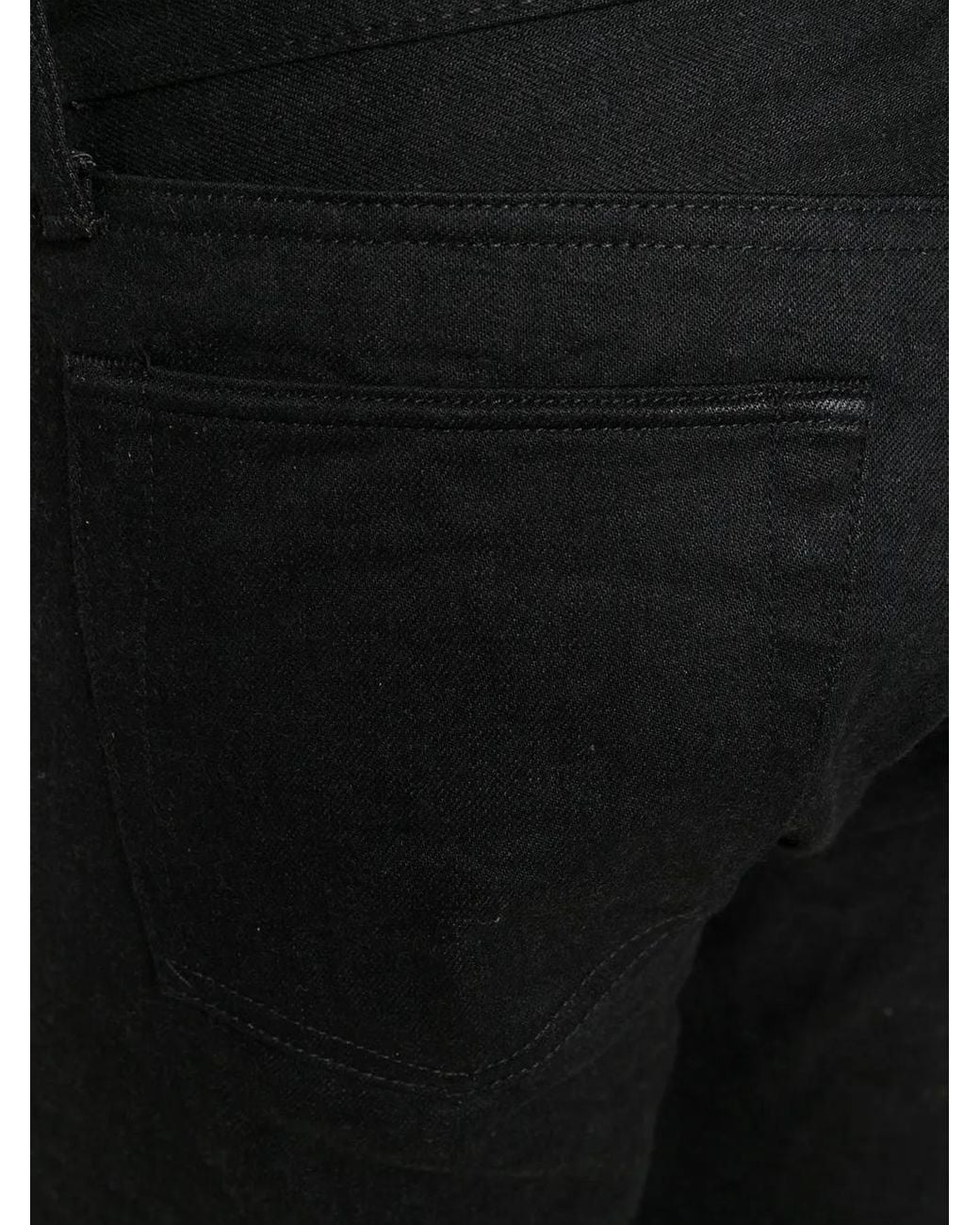 RRL Black Slim-Fit Mid-Rise Jeans for men
