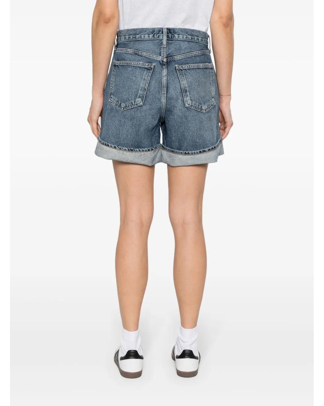 Agolde Blue Dame Short