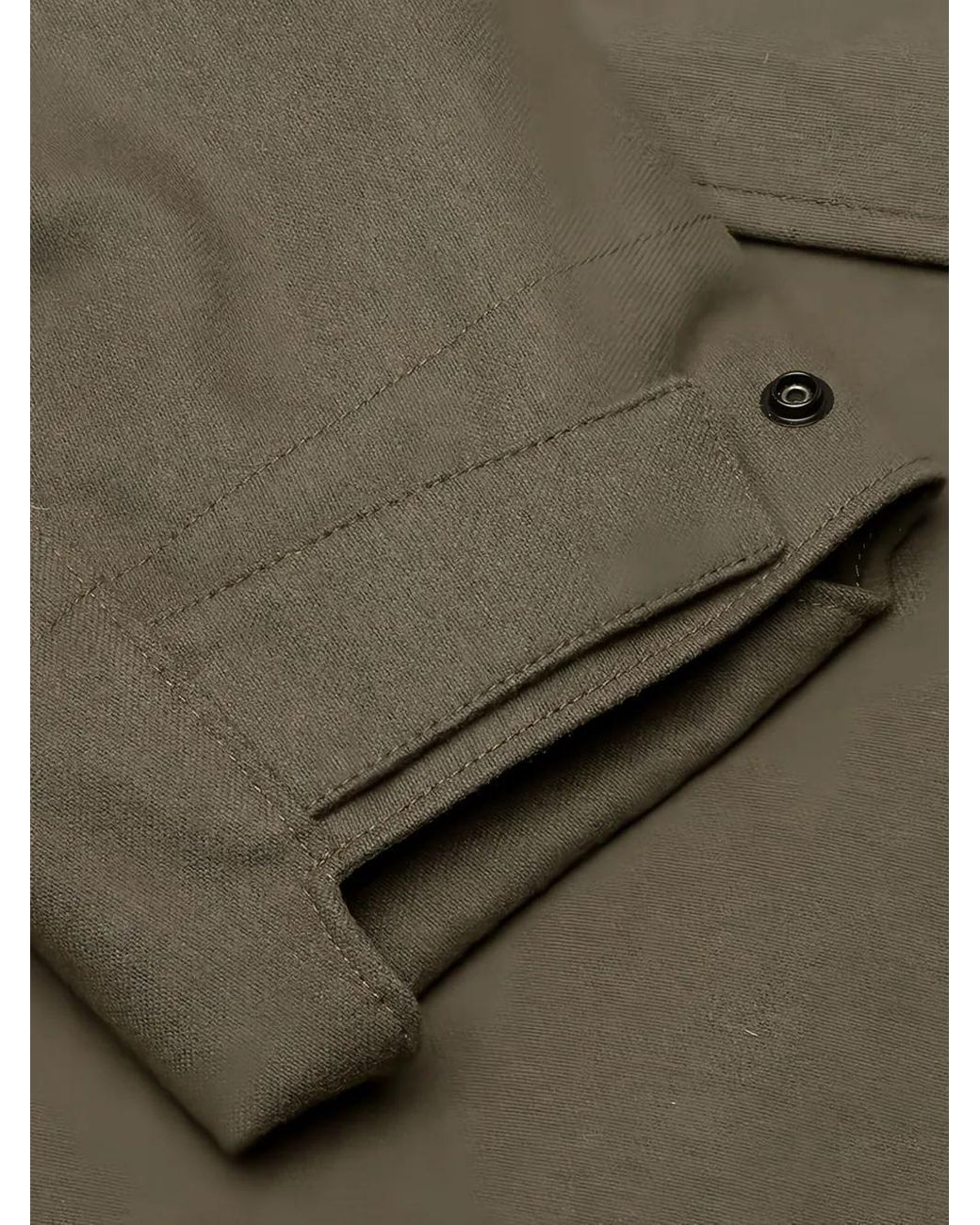 Stone Island Green Cotton Hooded Jacket for men