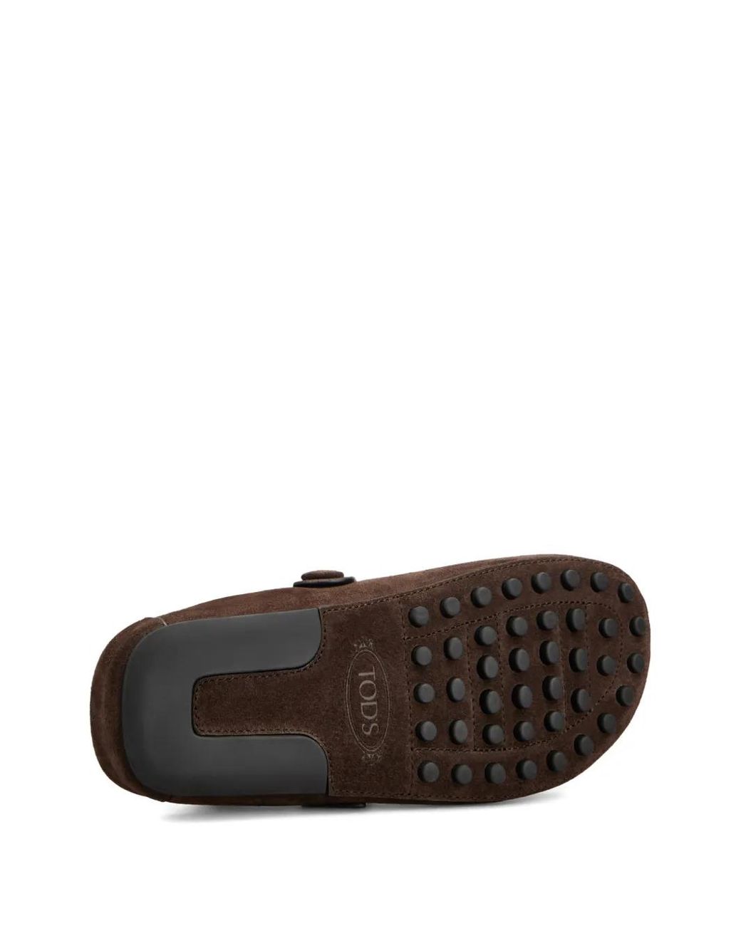 Tod's Brown Mules Mit Schnallen