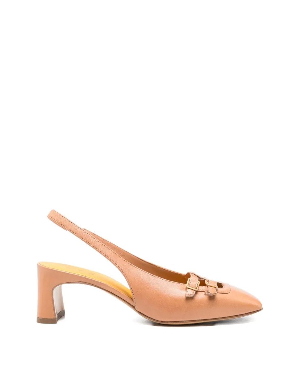 Mara Bini Pink Buckle-Detail Pumps