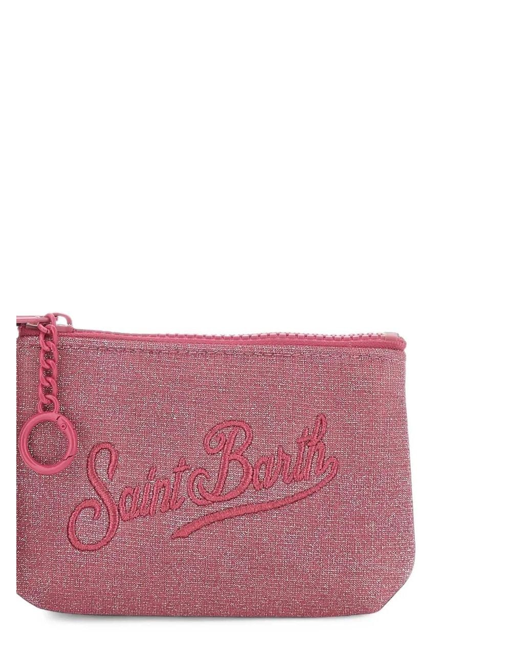 Clutch Aline Mini di Mc2 Saint Barth in Pink