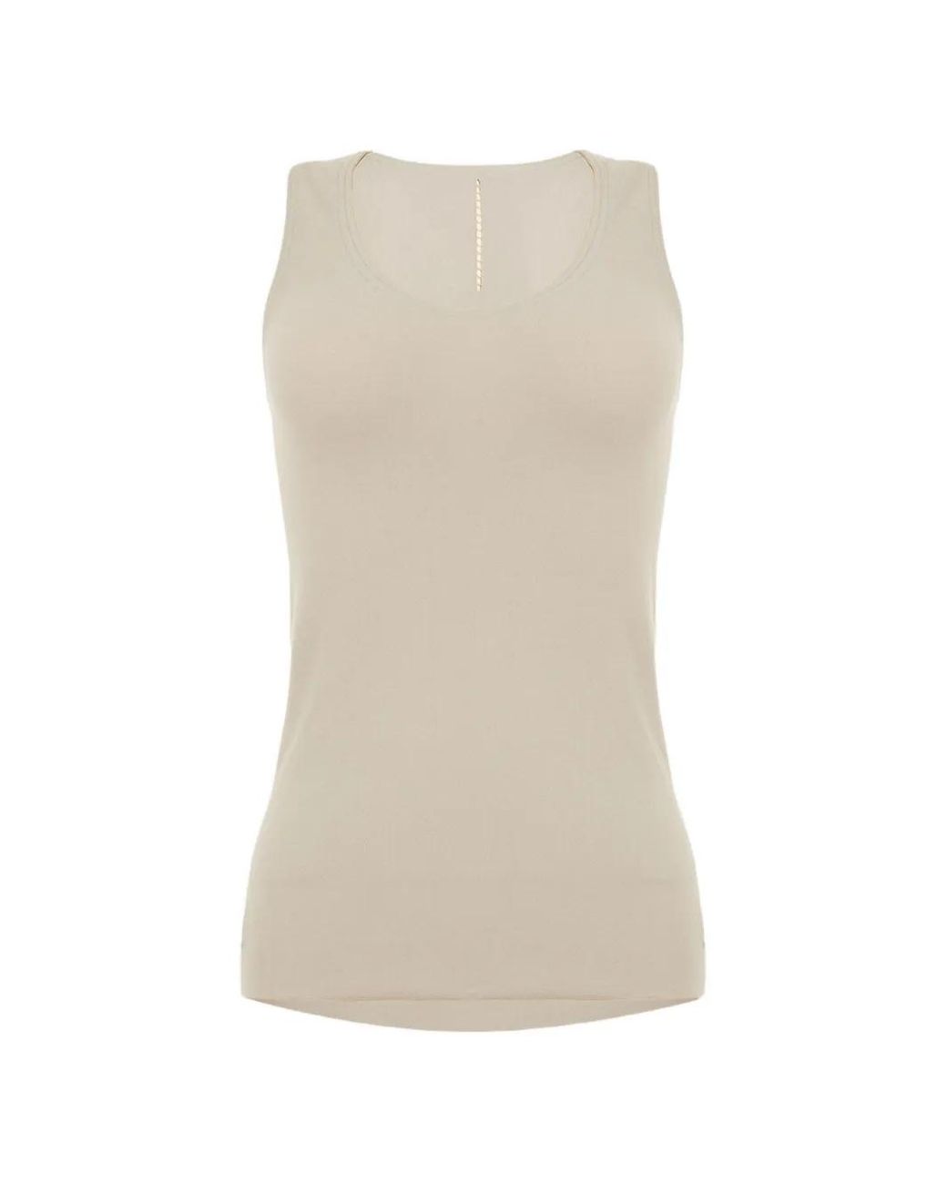 Wolford White Seamless Warp-Knit Top