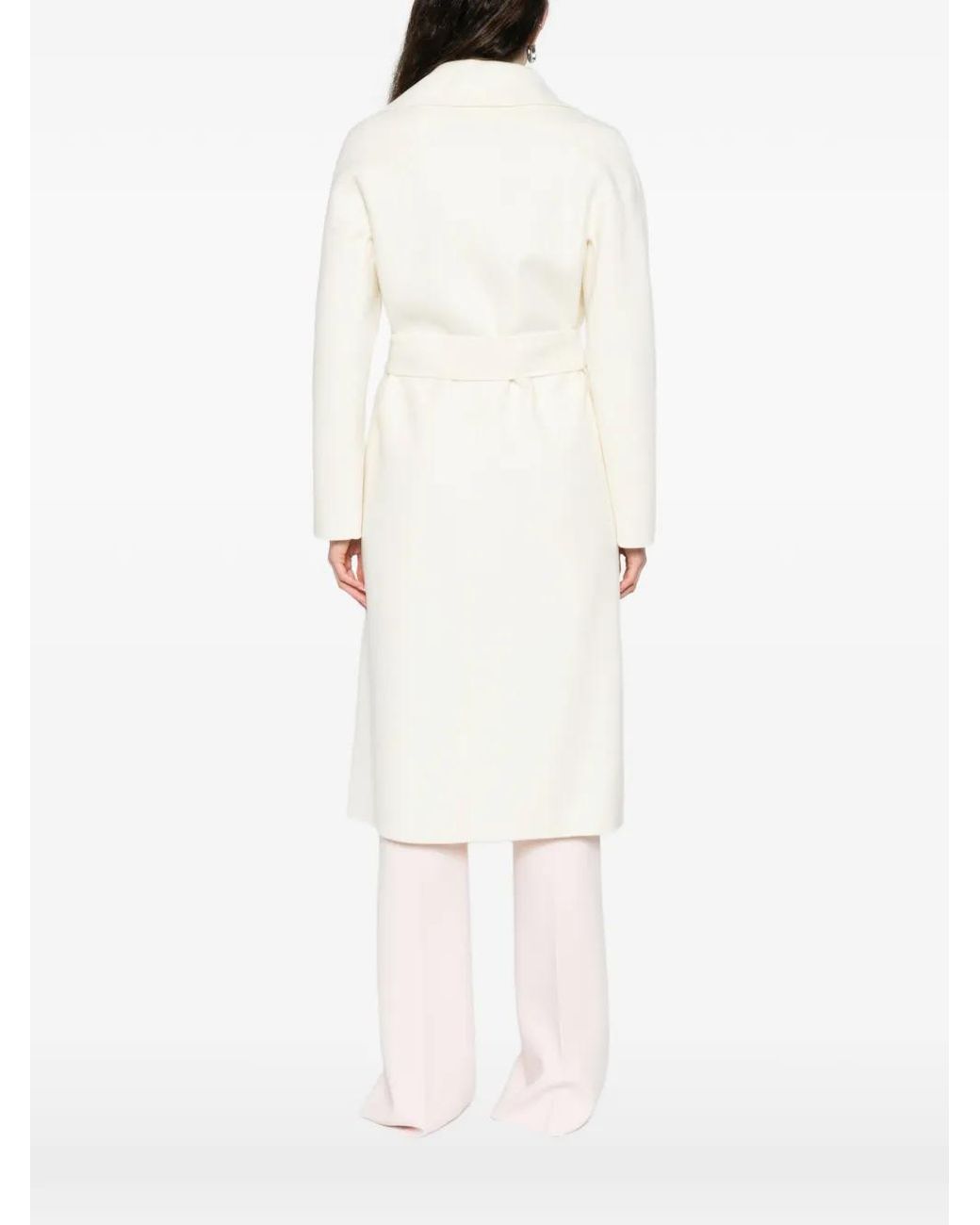 Max Mara Cles Jas in het White