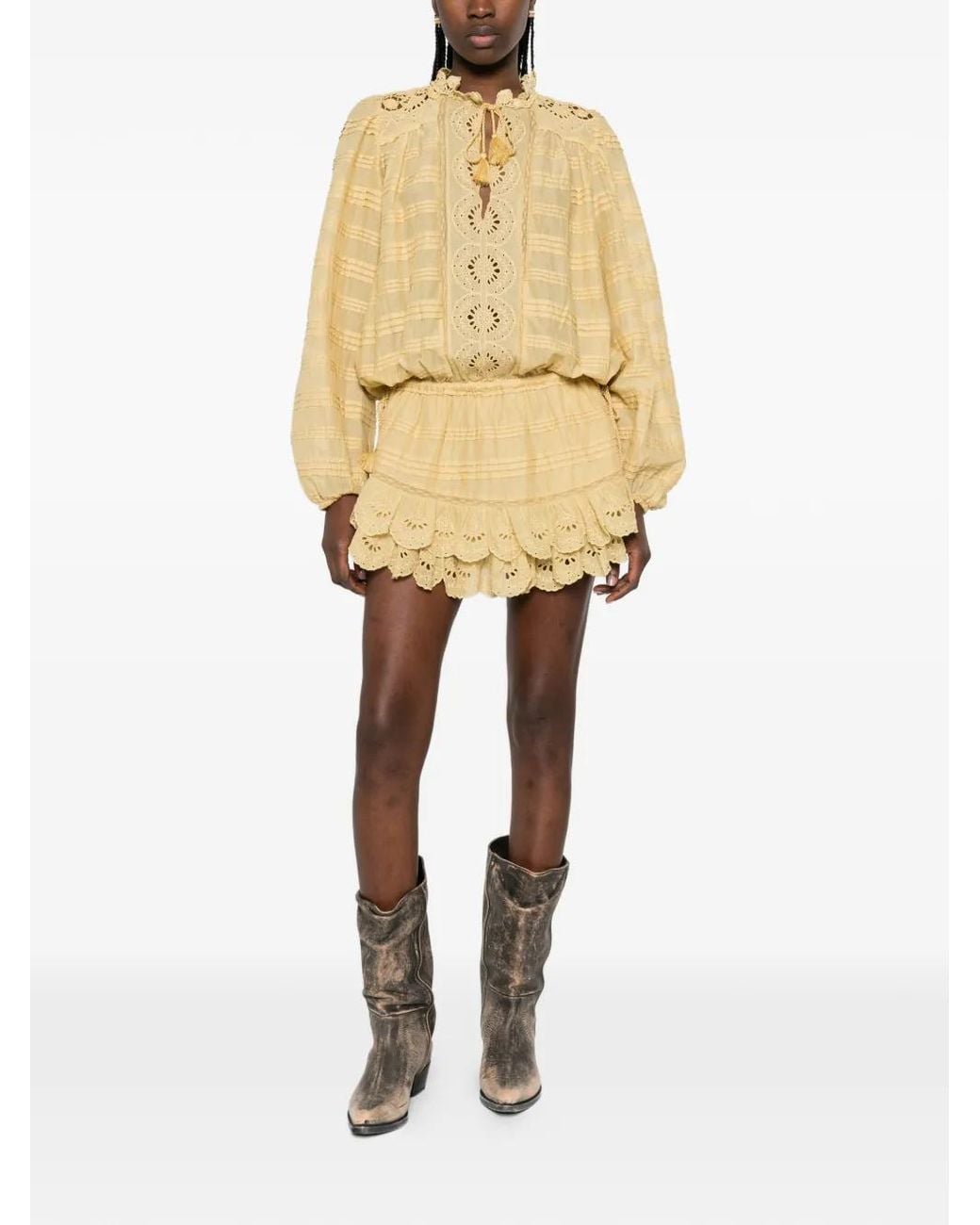 Isabel Marant Natural Light Ochre Cotton Preya