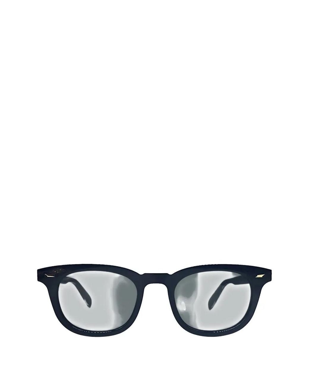 Gast Black Beryl Round-Frame Sunglasses