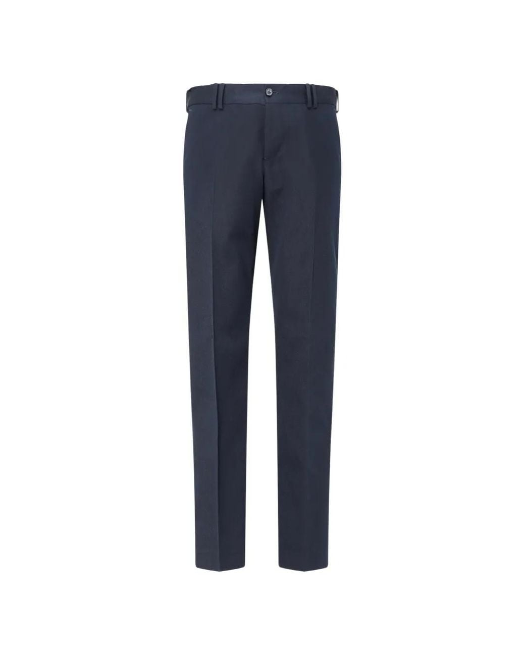 PT Torino Blue Edge Twill Trousers for men