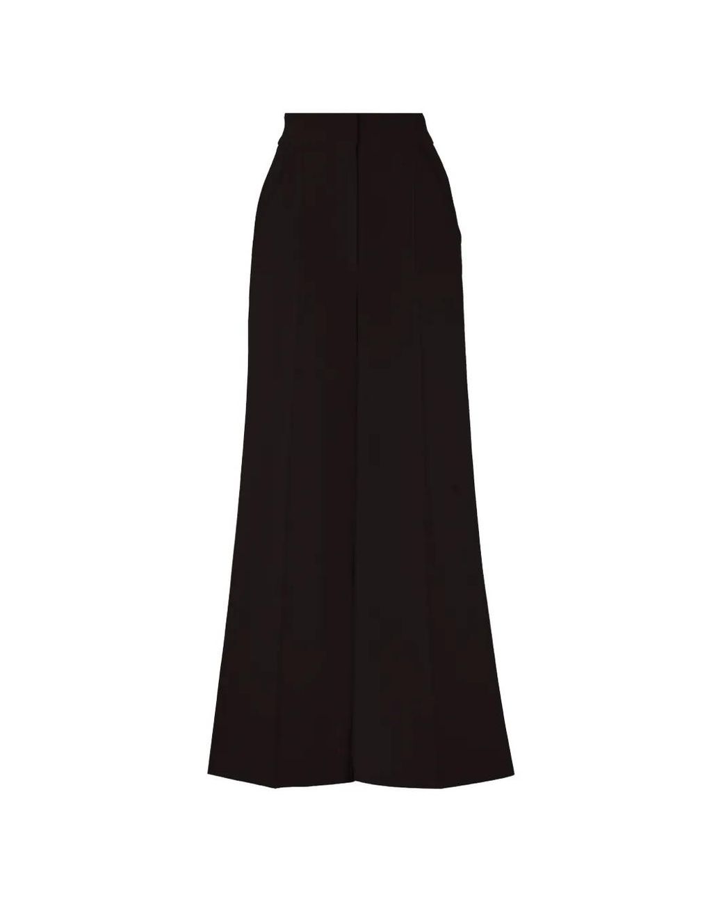 Temperley London Black Conqueror Side Stripe Trousers