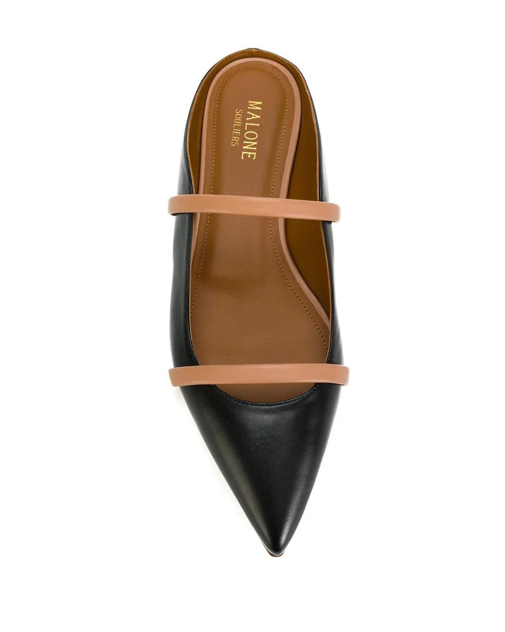 Malone Souliers Flat Shoes Black