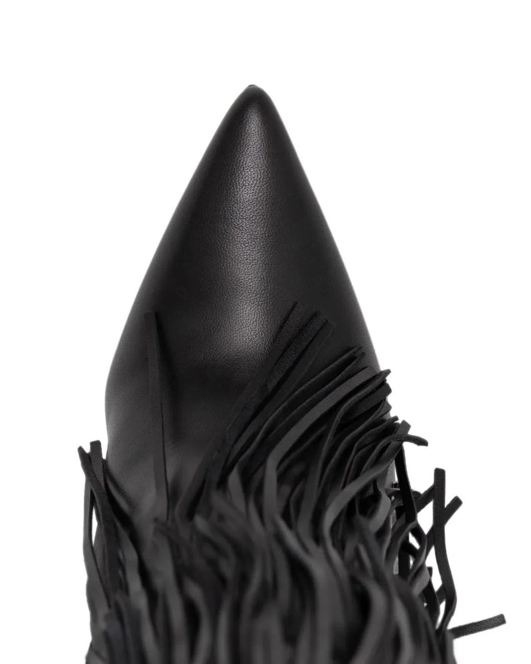 Le Silla Black Andy Fringed Boots