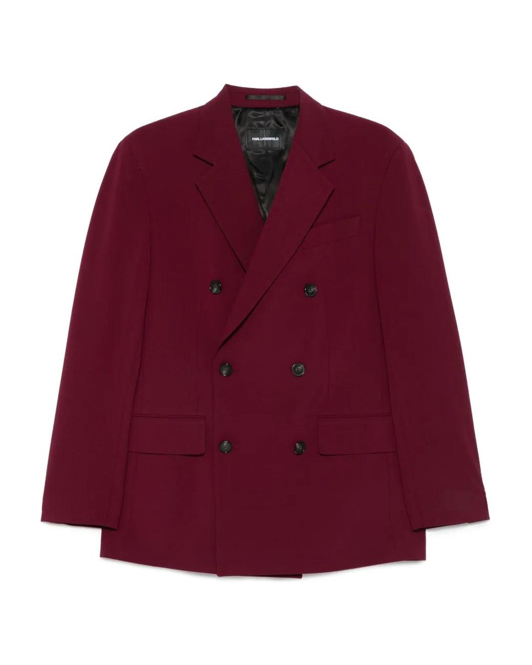 Karl Lagerfeld Tailored Blazer With Structured Silhouette for men
