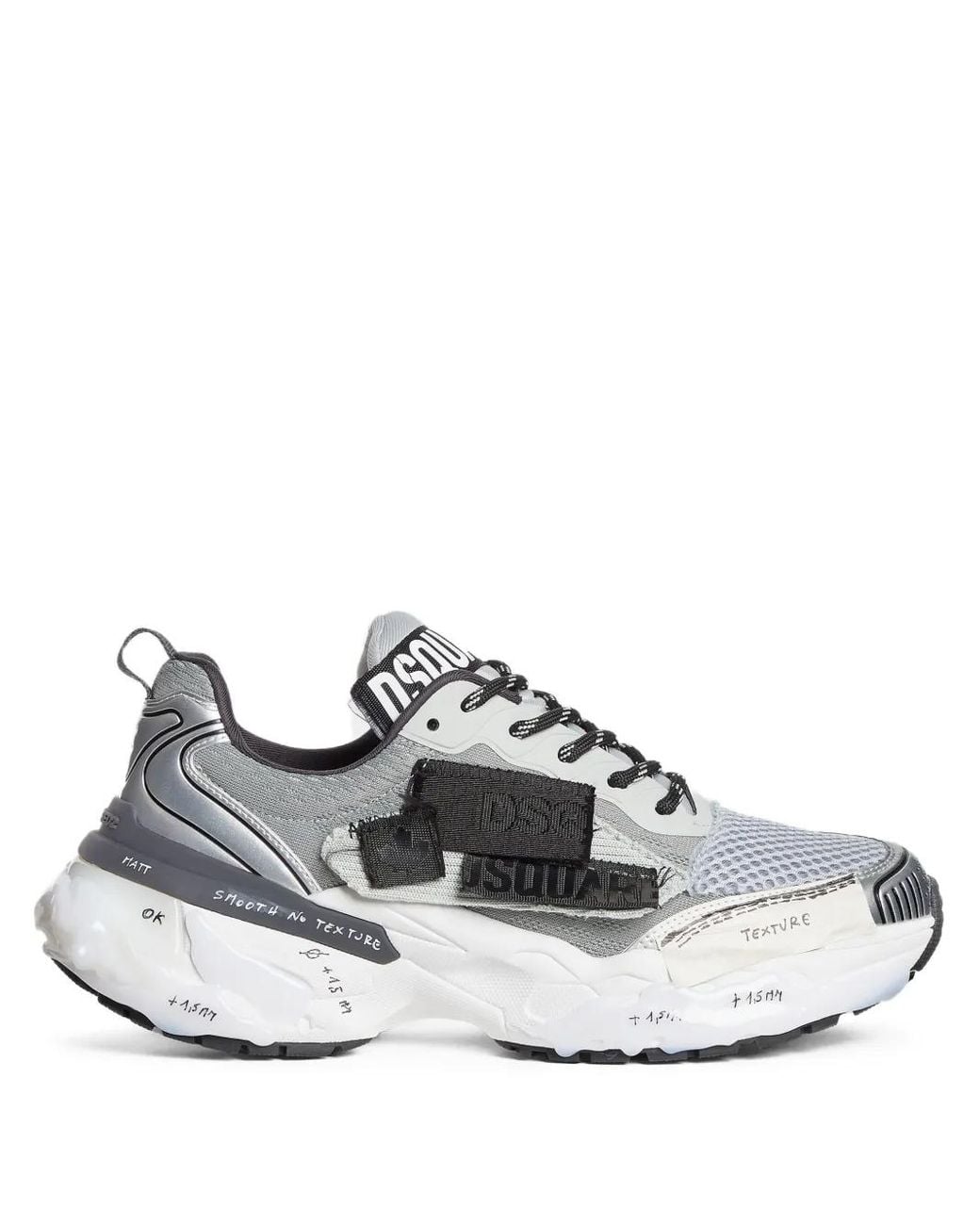 DSquared² Faster Sneakers in White für Herren