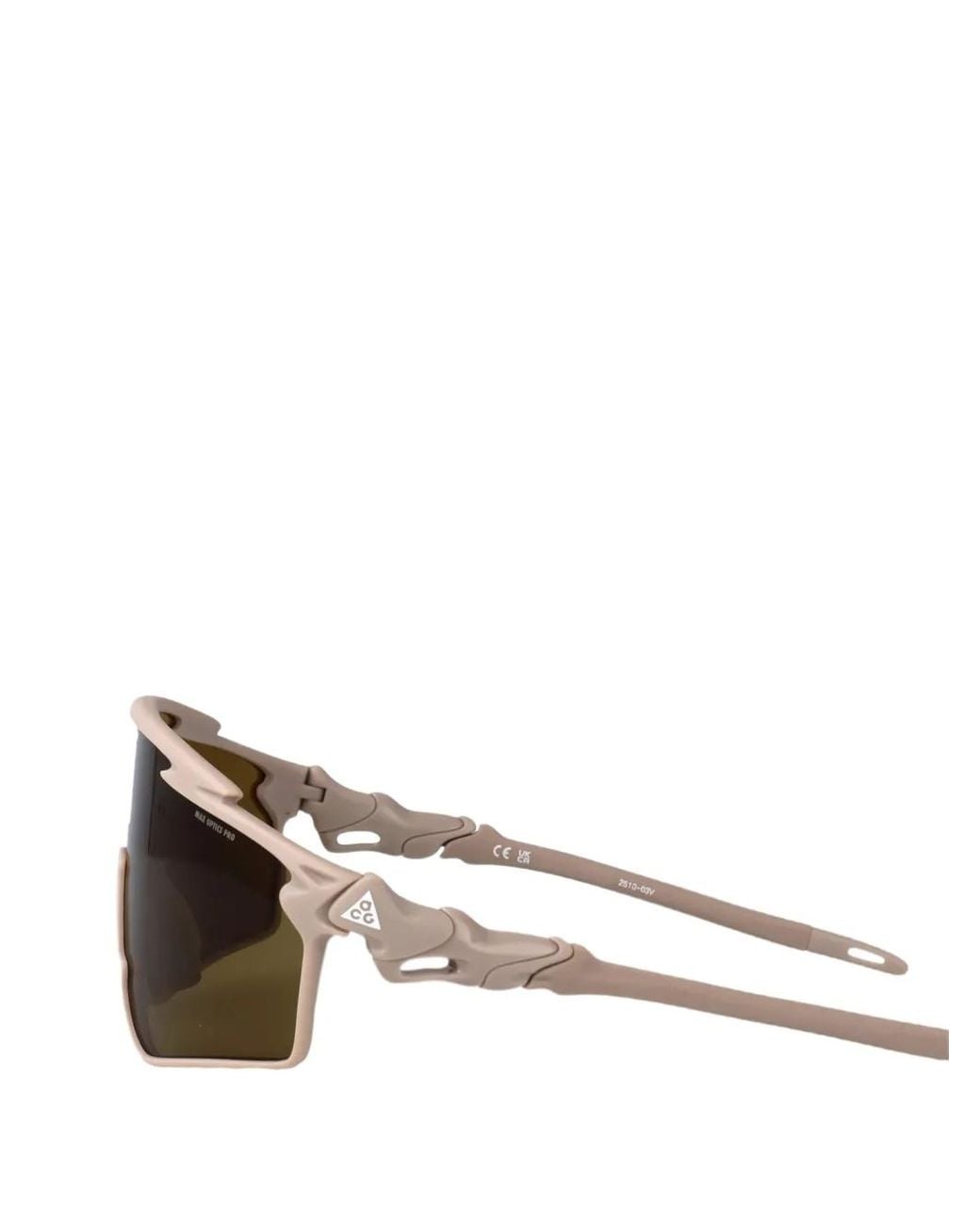 Nike Green Acg Vista Geometric-Frame Sunglasses for men