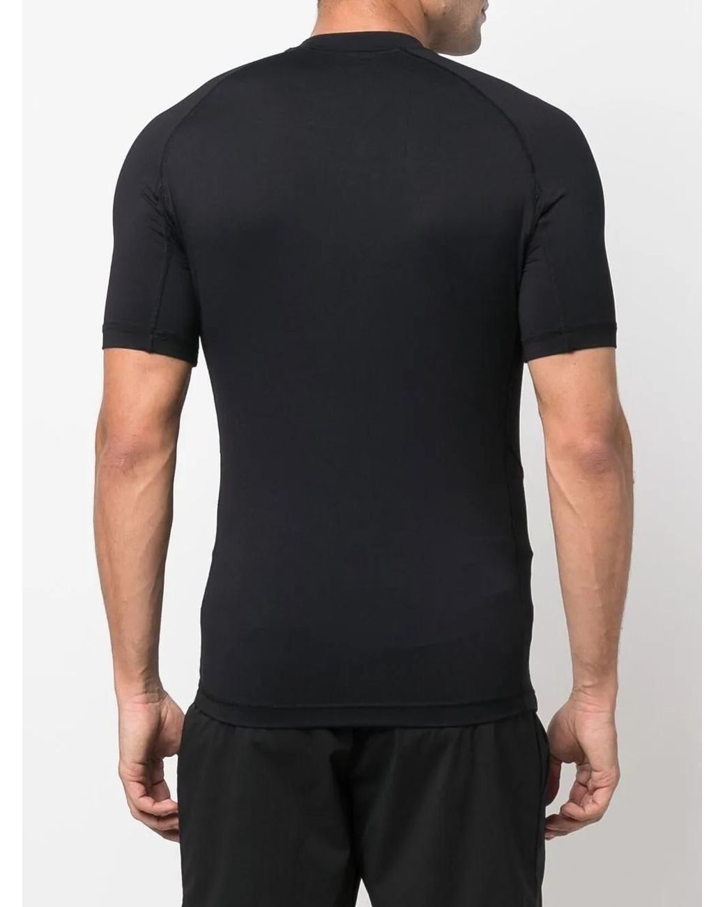 Orlebar Brown Black Bray Logo-Print Cotton T-Shirt for men