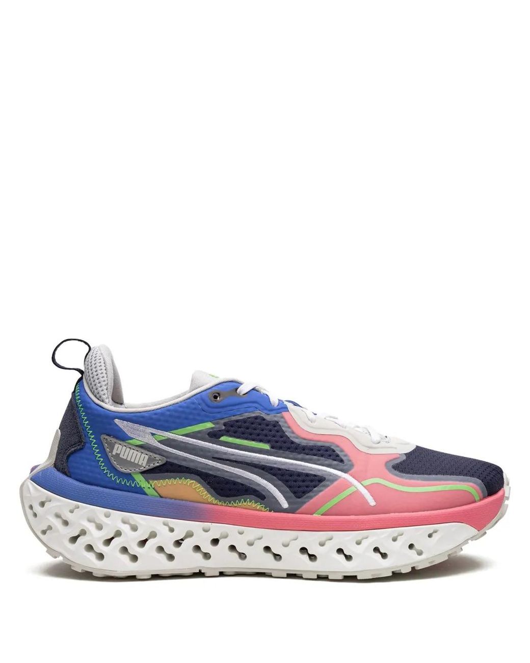 PUMA Blue Xetic Sculpt "Energy Drink" Sneakers