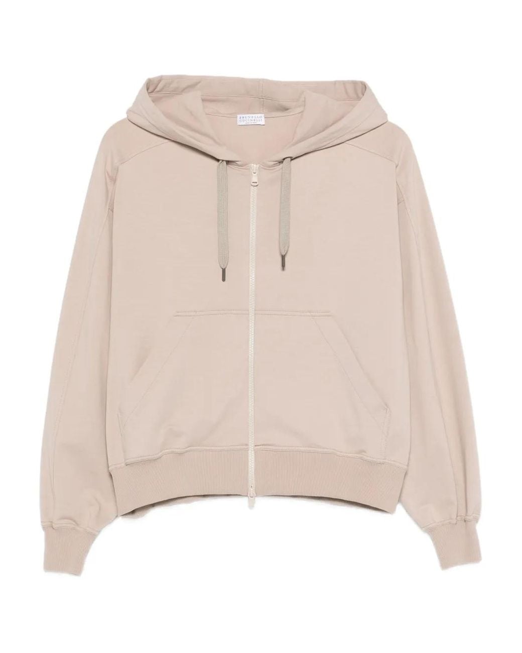 Brunello Cucinelli Natural Cotton Hoodie