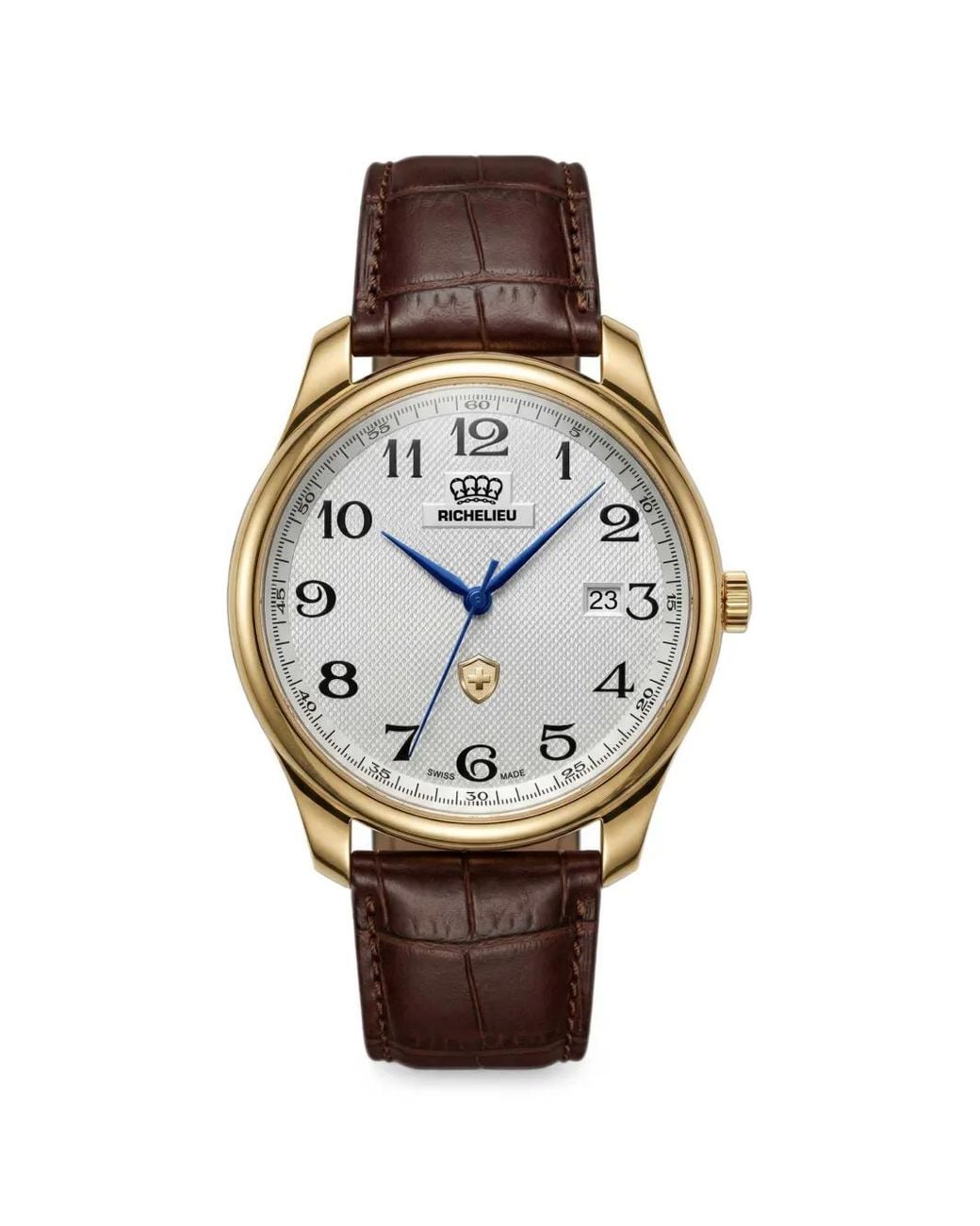 Richelieu Swiss Gray Classic 40Mm Watch for men