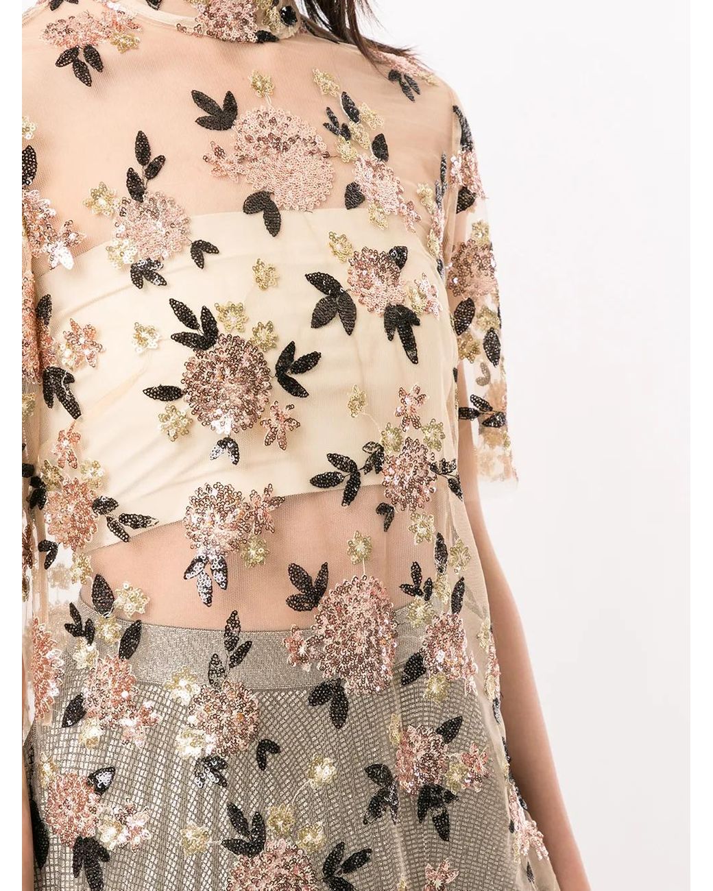 Macgraw Multicolor Oberteil Mit Sheer-Effekt