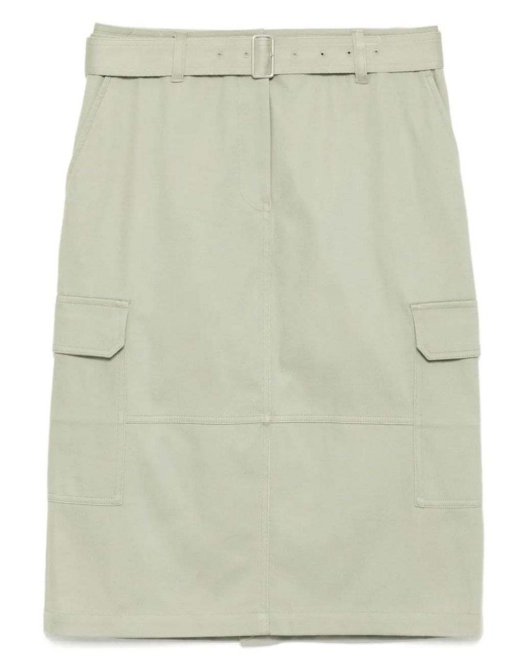 Maison Kitsuné Green Utility Skirt