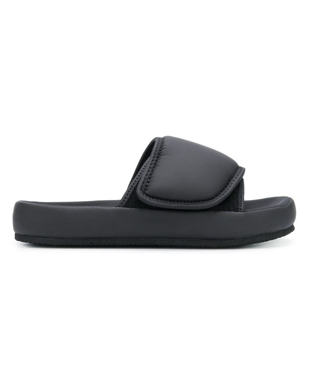 Yeezy Bulky Sandals in Black for Men | Lyst