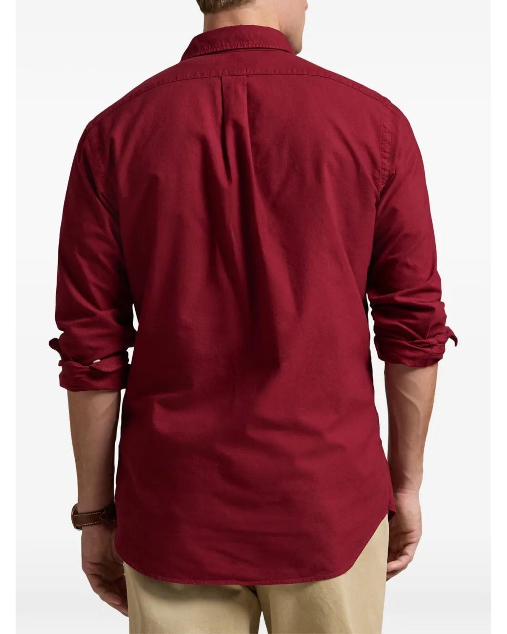 Polo Ralph Lauren Logo-Embroidered Button-Down Shirt for men