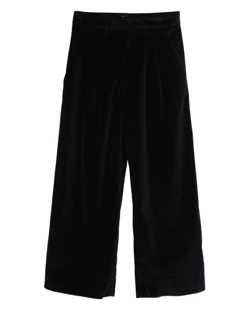 Dondup Black Logo-Detail Trousers