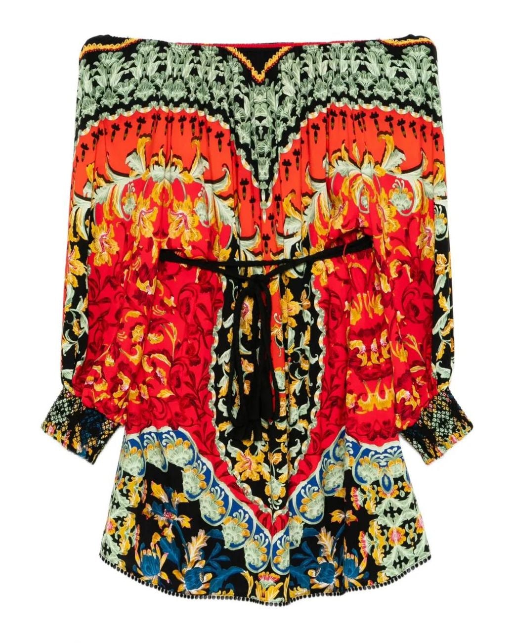 Alice + Olivia Red Artemis Mini Dress