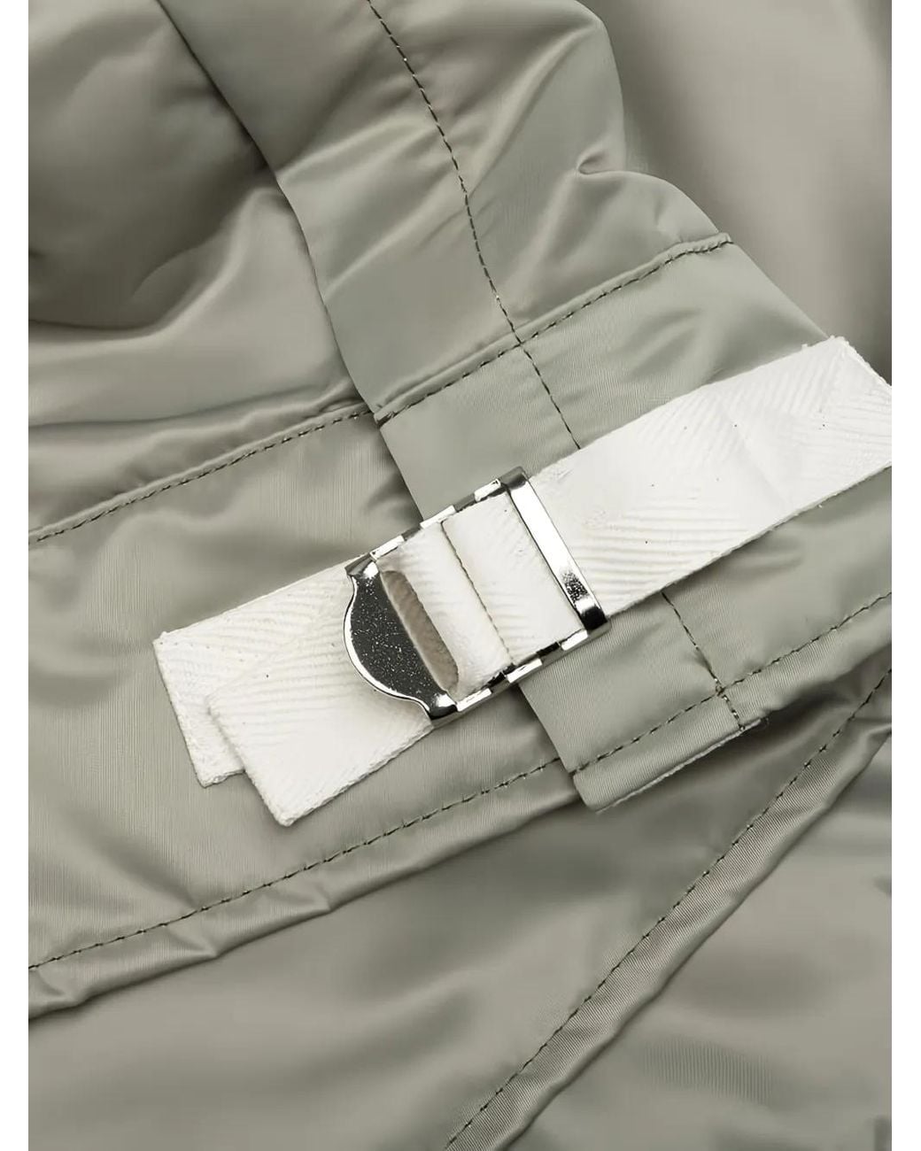 Sacai Gray Pocketed Bomber Jacket for men