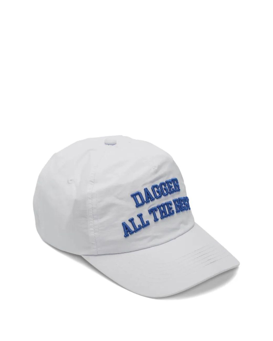 DAGGER Blue Embroidered-Logo Baseball Cap for men