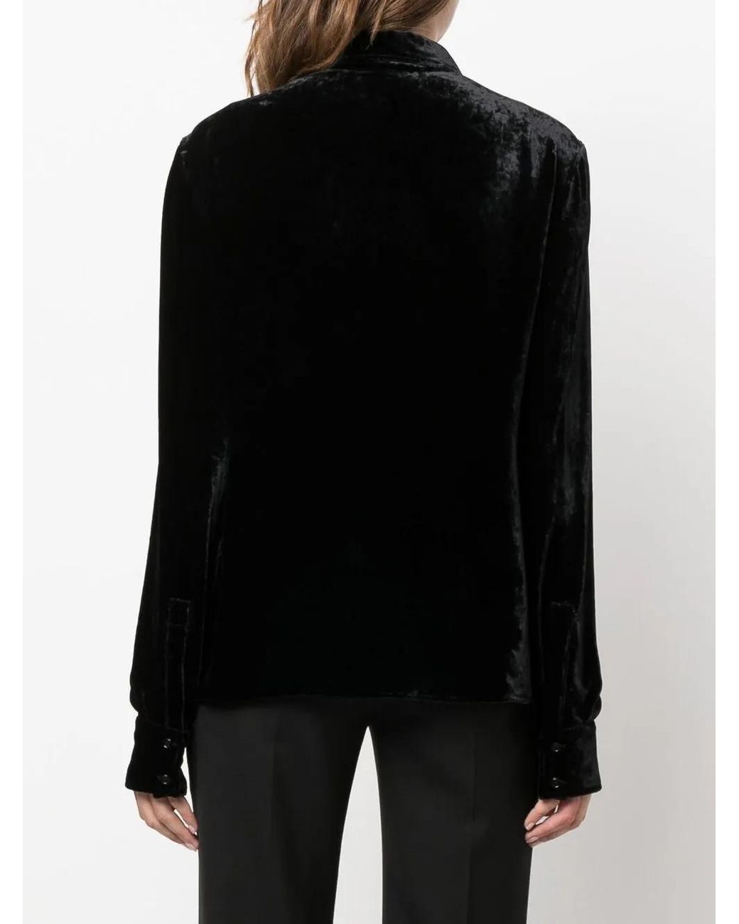 Tom Ford Zijden Blouse in het Black