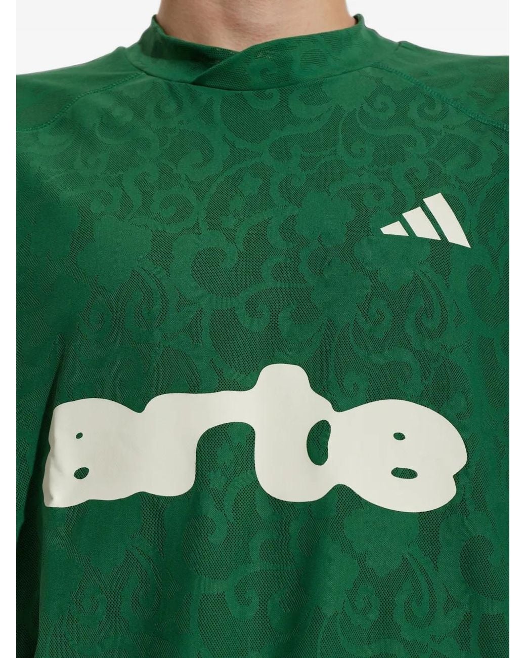 Adidas Green X Arte Antwerp Logo-Print T-Shirt for men